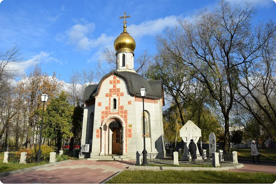 Ремонт часовни святого князя Даниила Московского