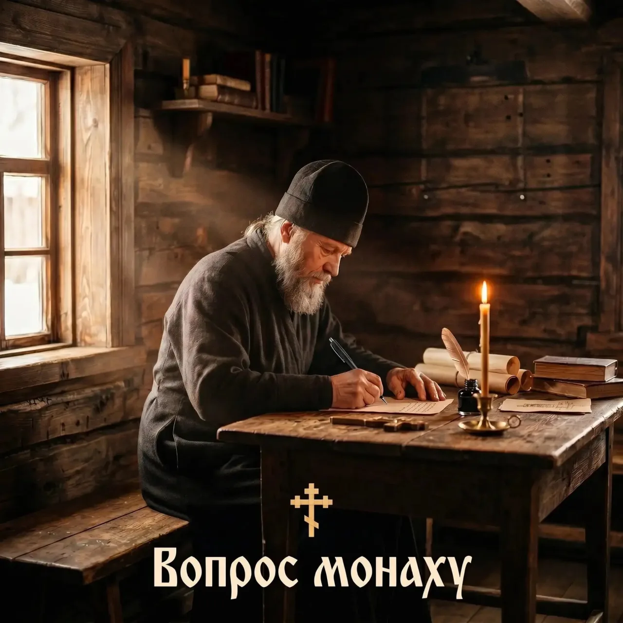 Вопрос монаху в MAX и Telegram